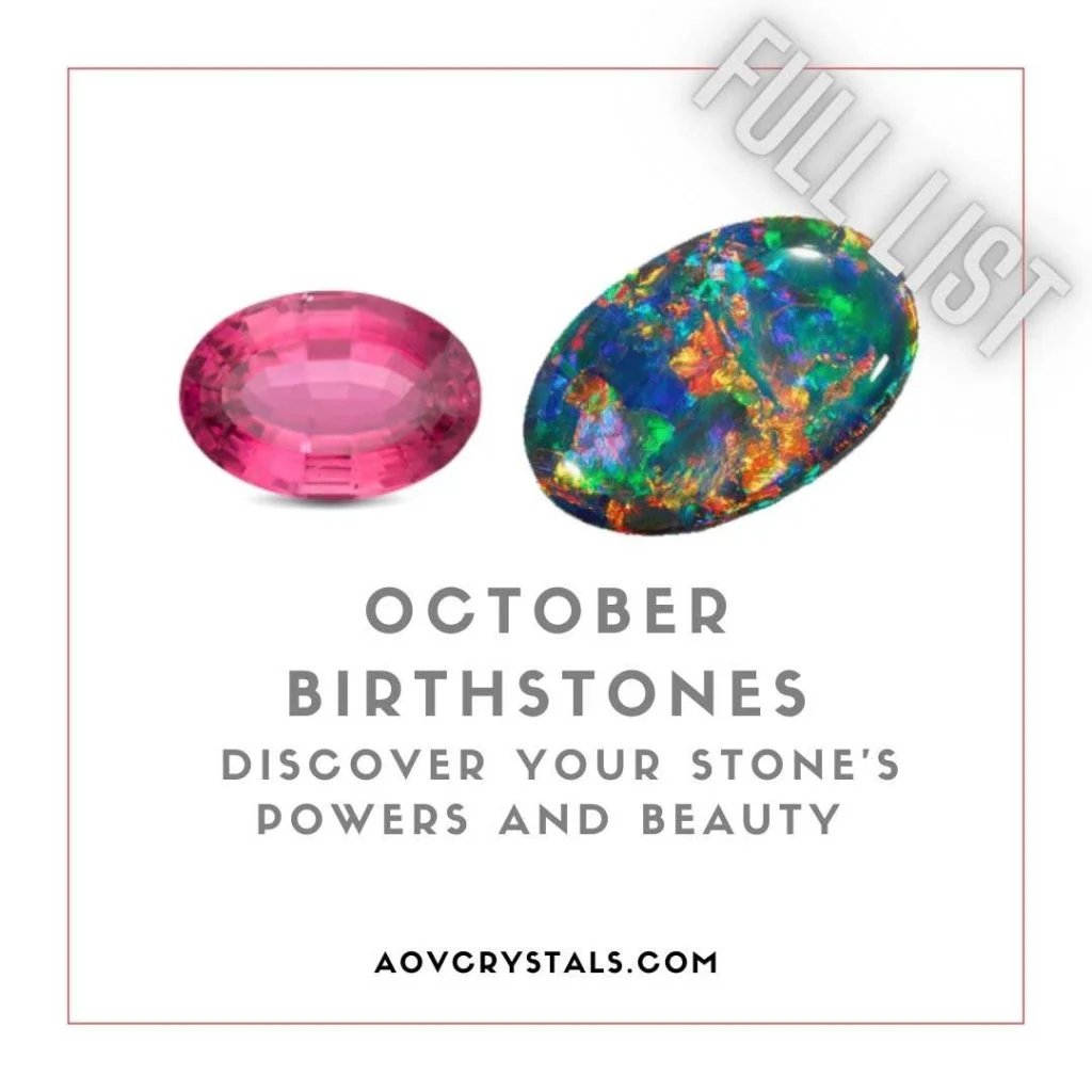 Oct 2025 22 birthstone