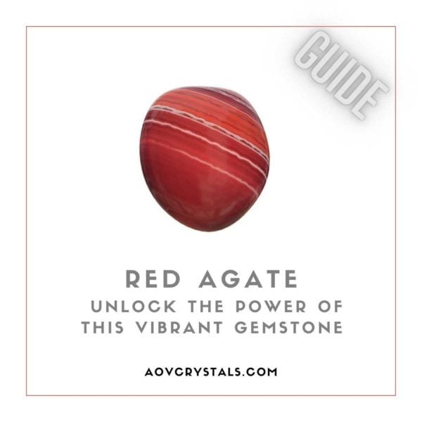 Red Agate Unlock the Power of this Vibrant Gemstone