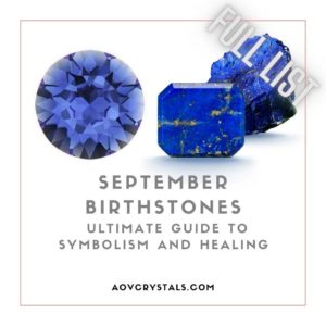 September Birthstones: Guide to Symbolism and Healing