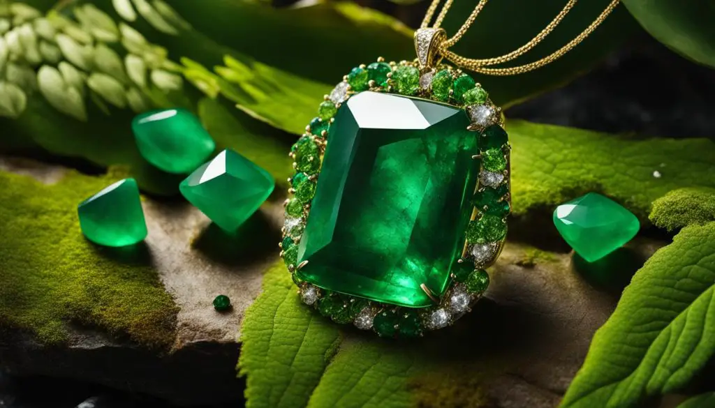 green gemstones